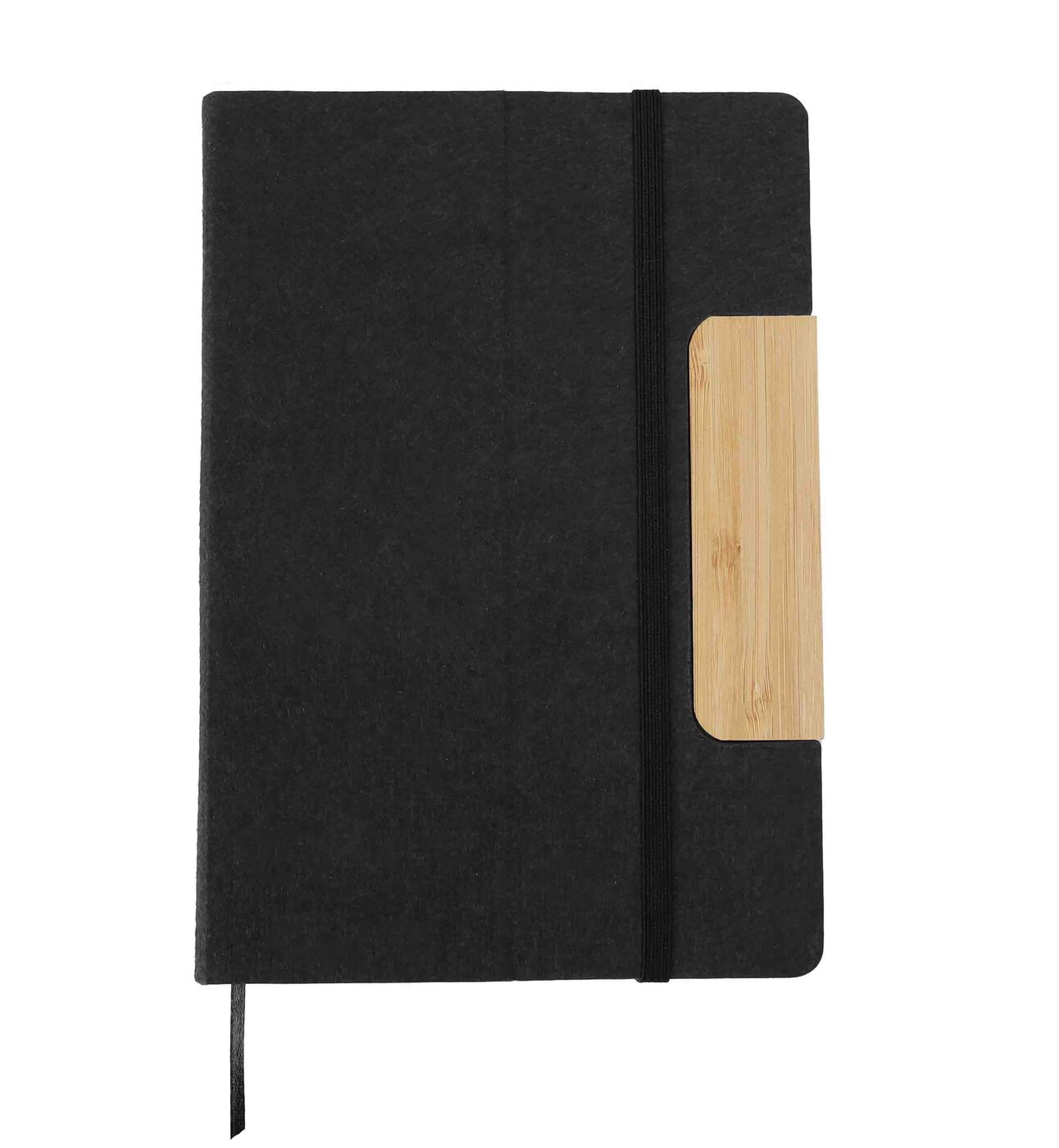 A5 Felt Bamboo Notebook – 80 Sheets
